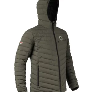 Explorer Puffer Jacket – Olive - Image 2