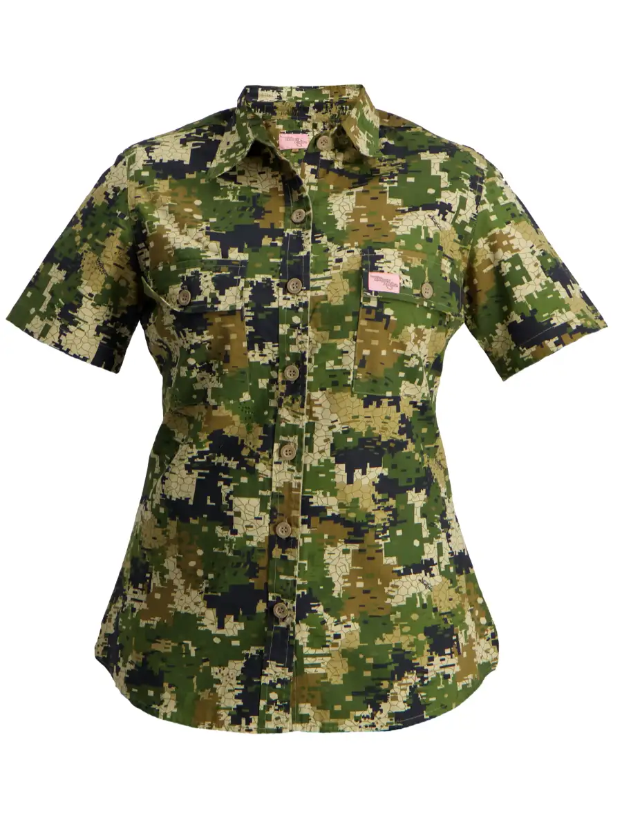 Ladies Adventure S/S Shirt Pixelate