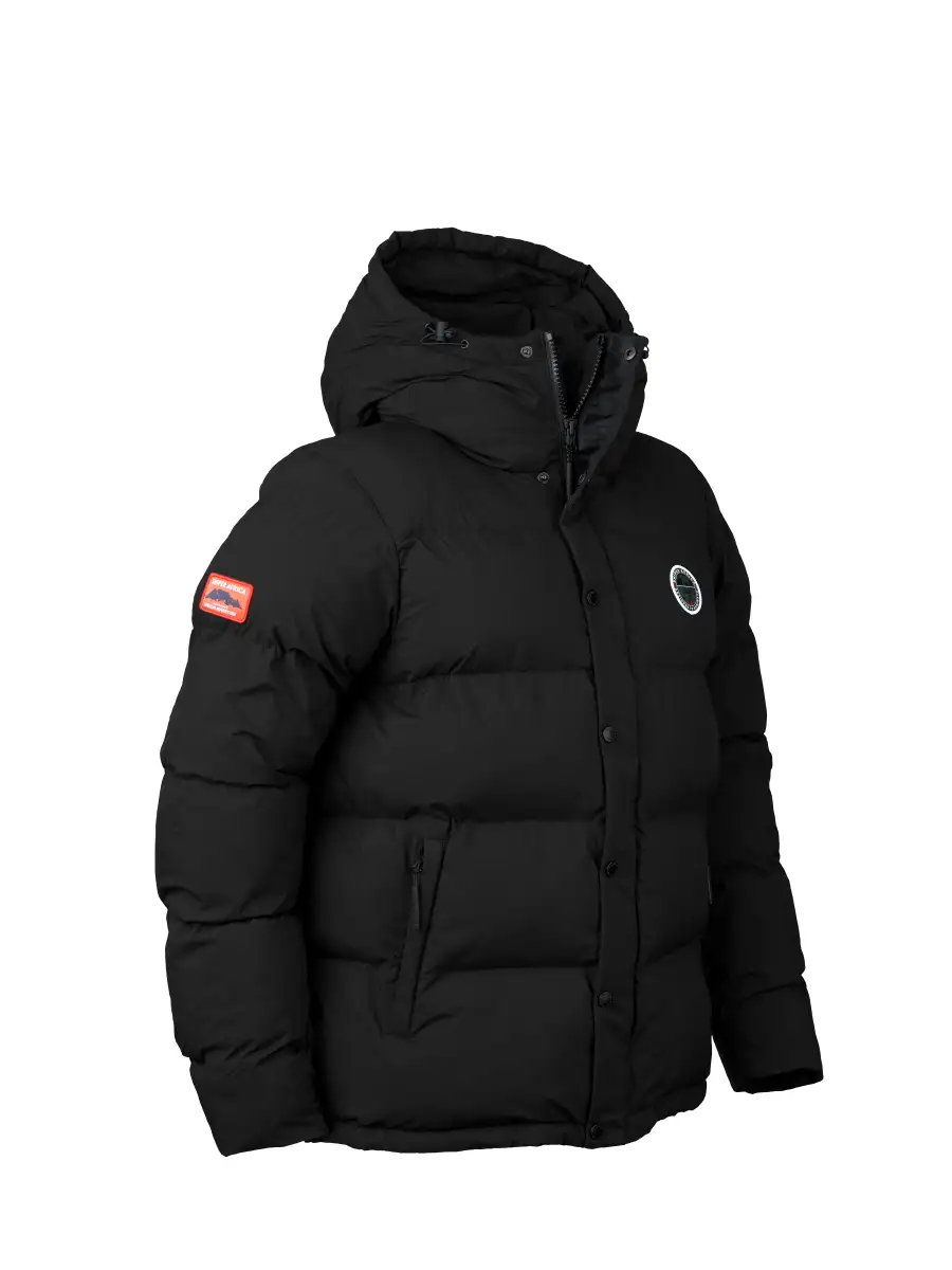Adventure Puffer Jacket – Black - Image 7