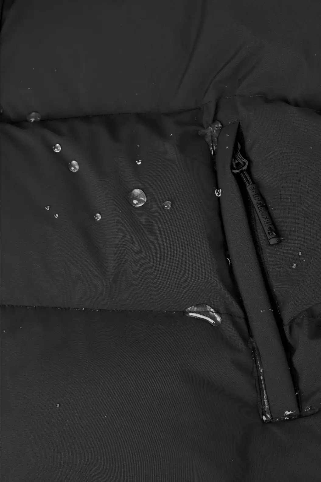 Adventure Puffer Jacket – Black - Image 8