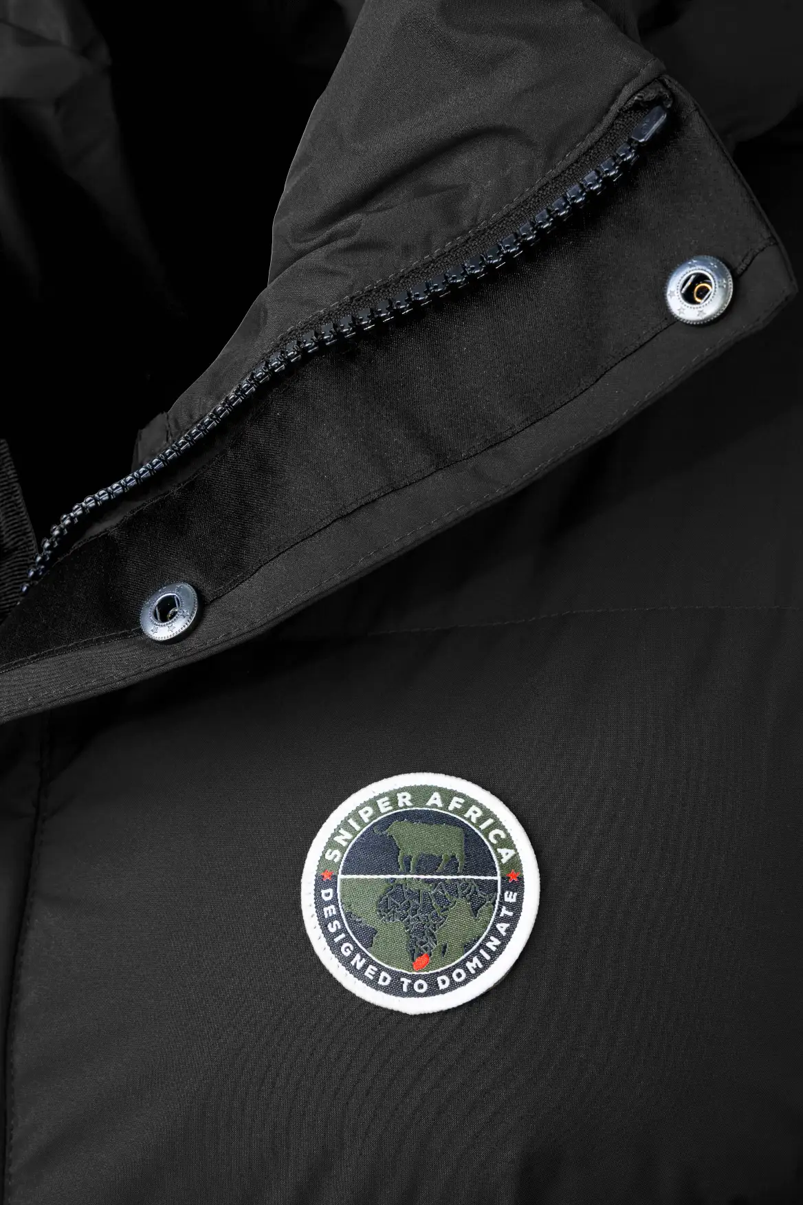 Adventure Puffer Jacket – Black - Image 6