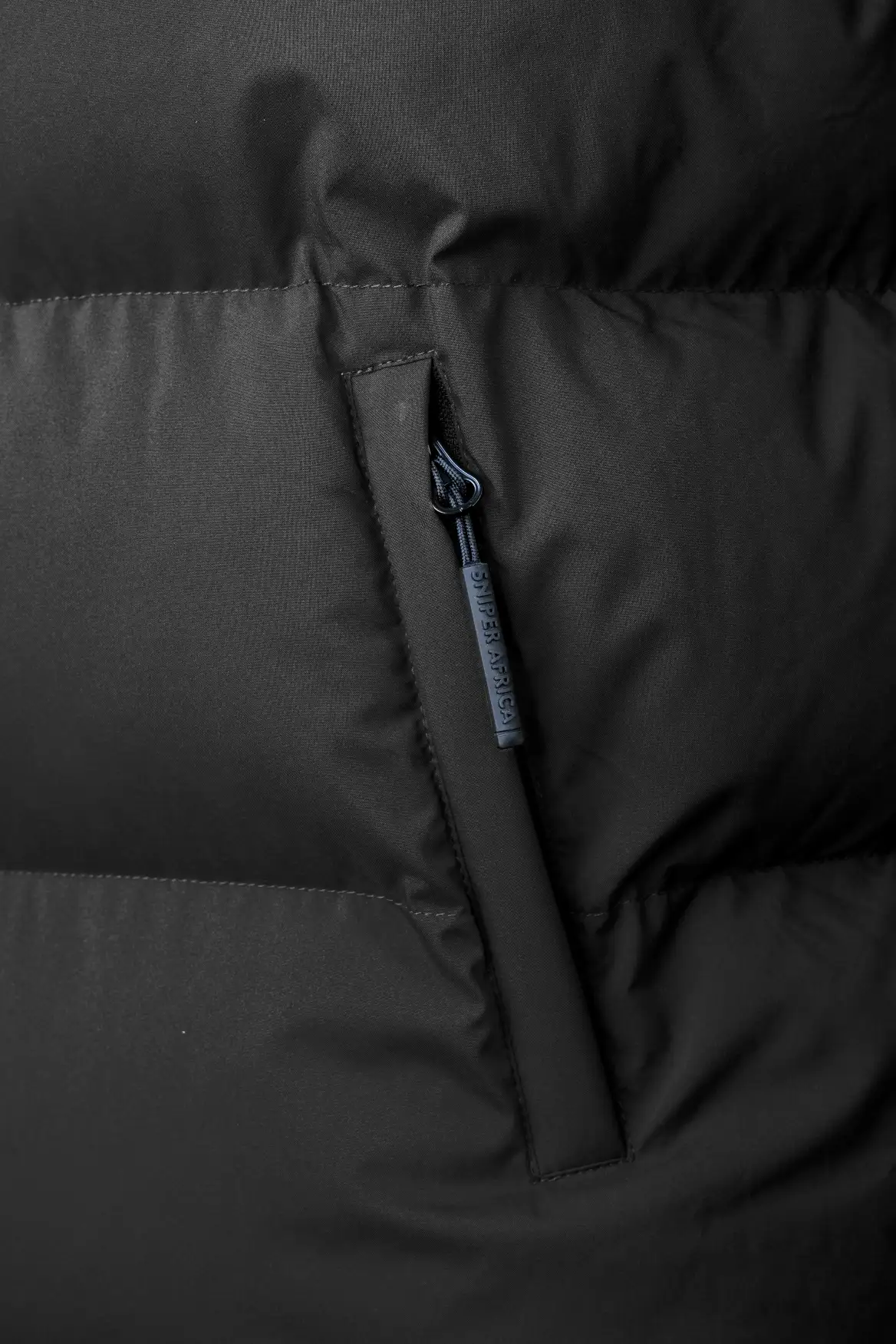 Adventure Puffer Jacket – Black - Image 9