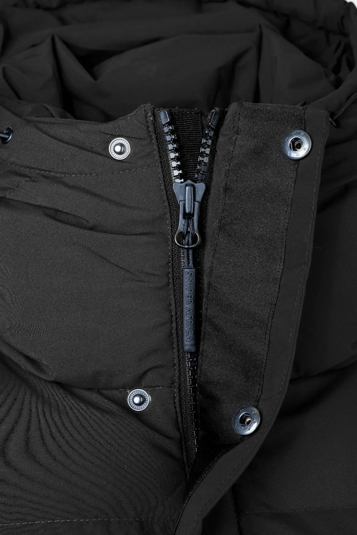 Adventure Puffer Jacket – Black - Image 10