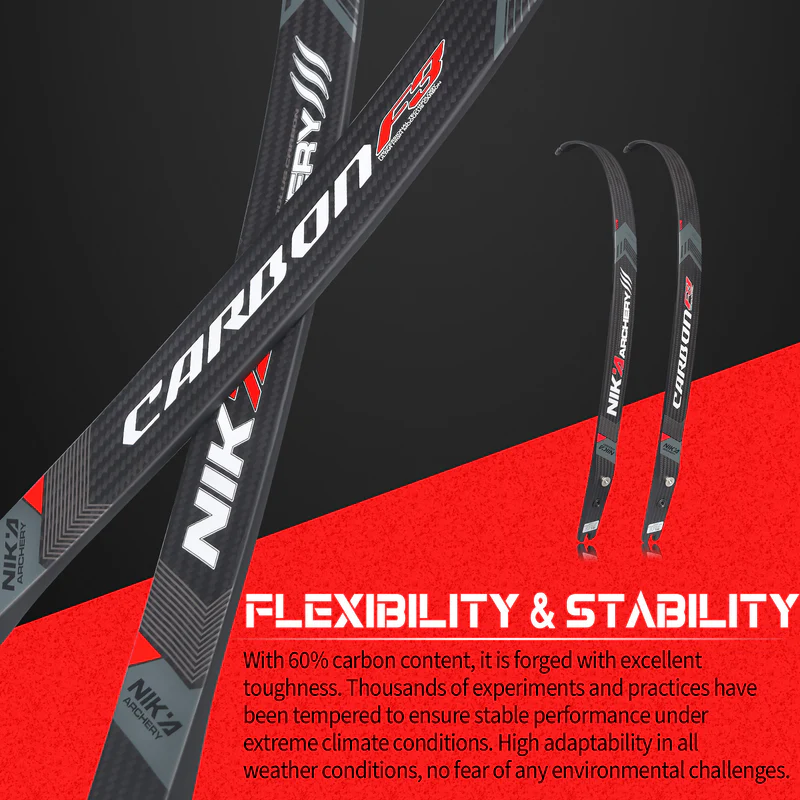 Nika F3 Carbon F Interface Recurve Limbs - Image 3