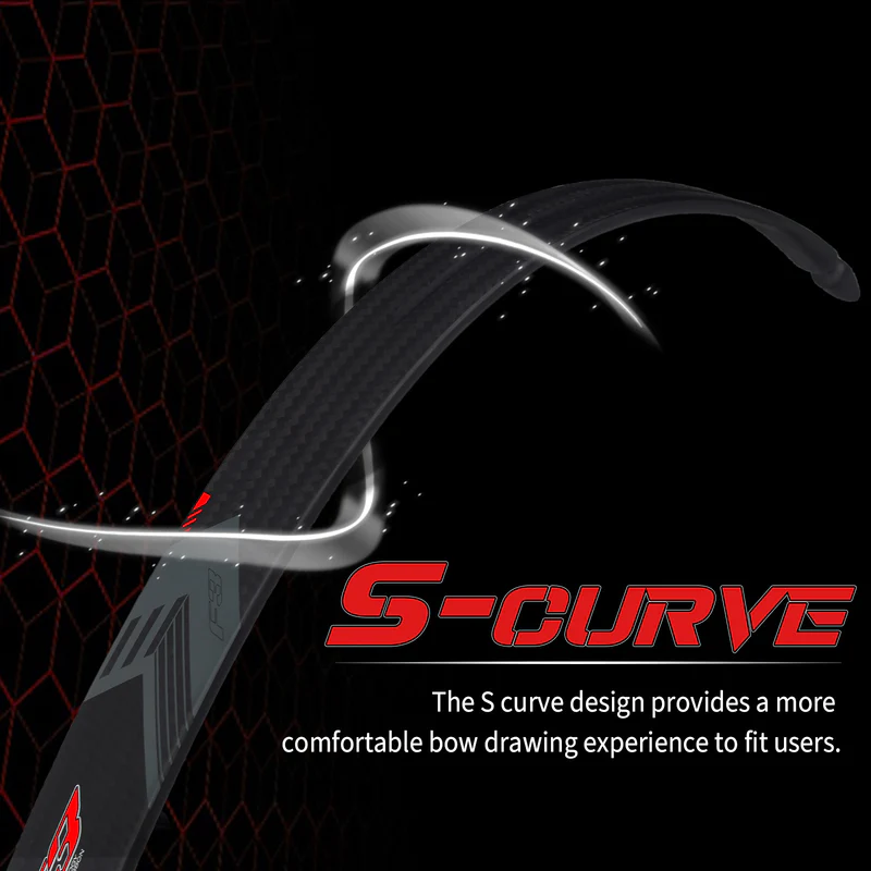 Nika F3 Carbon F Interface Recurve Limbs - Image 5