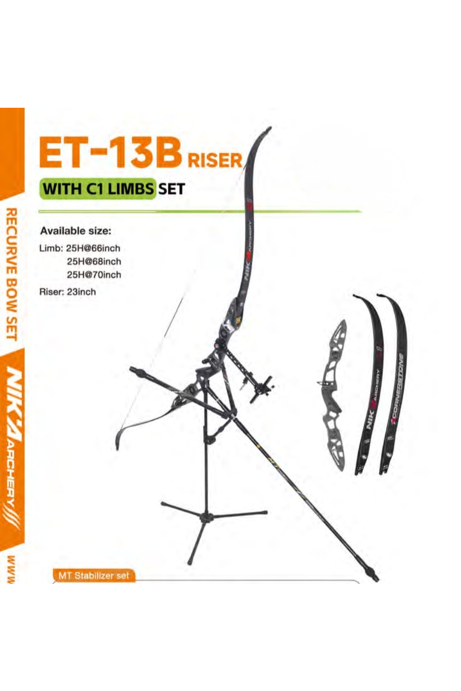 ET-13 Riser With C1 Limbs Set